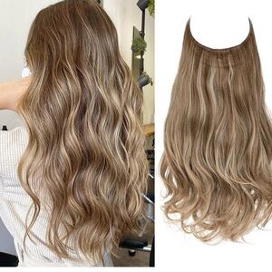 That Hair hair extension halo 16” dark blonde
